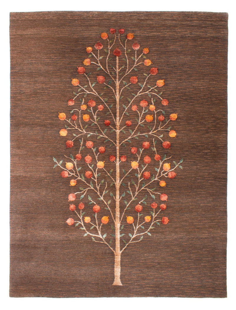 Designer Teppich 187x249cm - braun
