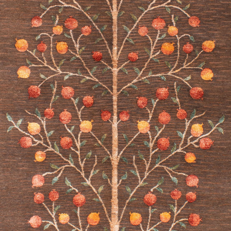 Designer Teppich 187x249cm - braun
