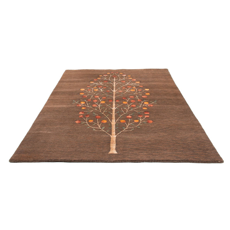 Designer Teppich 187x249cm - braun