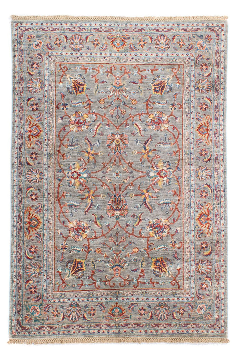 Ariana Teppich 124x179cm - Orientteppich - hellblau