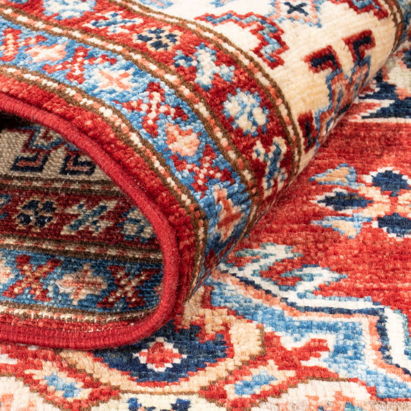 Kazak Teppich 127x180cm - Orientteppich - rot