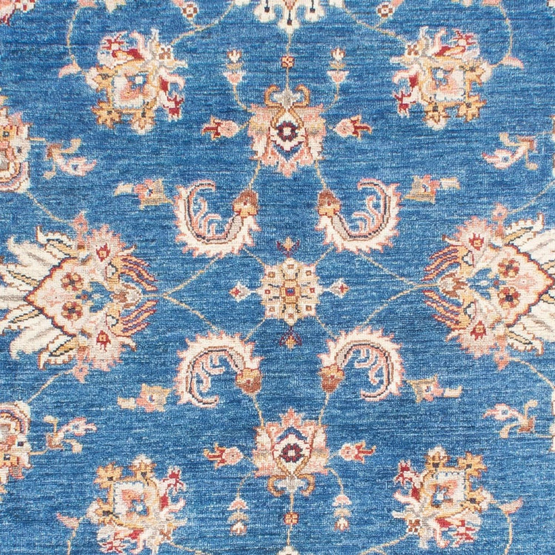 Ziegler Teppich 150x212cm - Orientteppich - blau