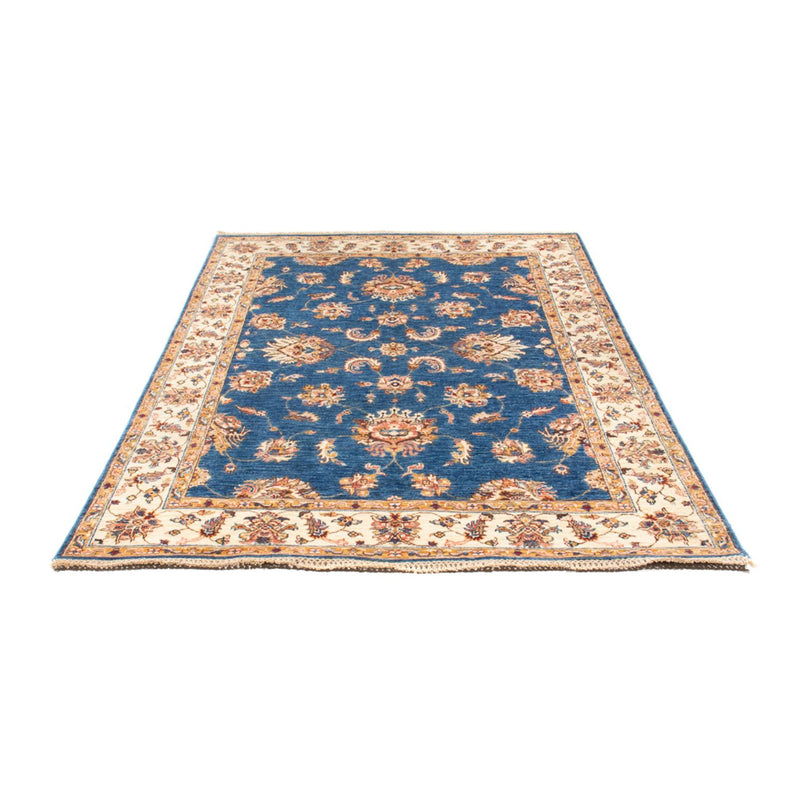 Ziegler Teppich 150x212cm - Orientteppich - blau