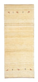 Gabbeh Teppich - Perser 75 x 215 cm - beige