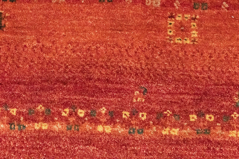 Gabbeh Teppich - Perser 75 x 215 cm - rot