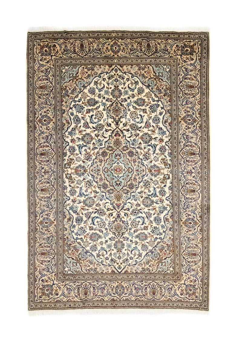 Perserteppich - Keshan 195 x 306 cm - beige