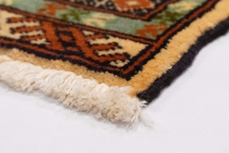 Turkaman Teppich 63x93cm - Orientteppich - beige
