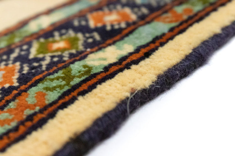 Turkaman Teppich 63x93cm - Orientteppich - beige