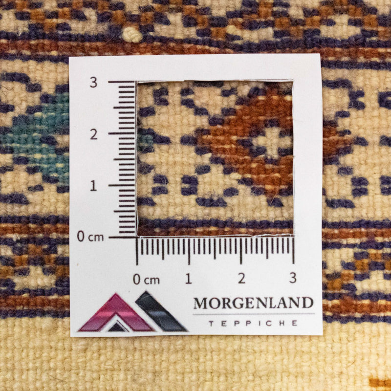 Turkaman Teppich 63x88cm - Orientteppich - beige