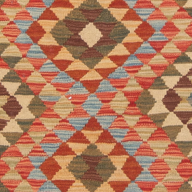 Kelim Maimene Teppich 87x114cm - Wollteppich - mehrfarbig