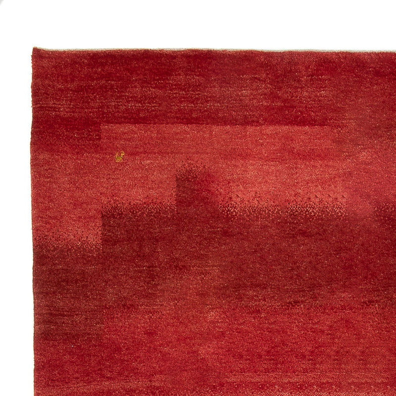 Gabbeh Persisch Teppich 254x354cm - Perserteppich Wollteppich - rot