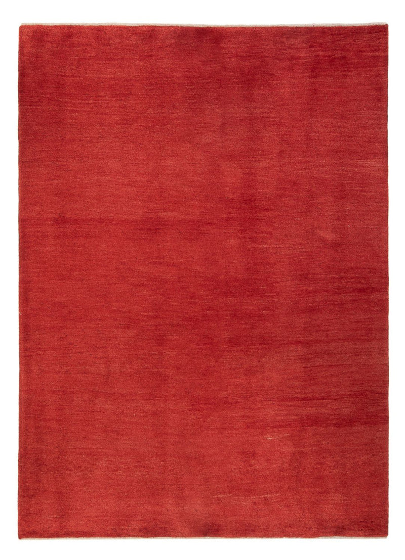 Gabbeh Persisch Teppich 175x235cm - Perserteppich Wollteppich - rot