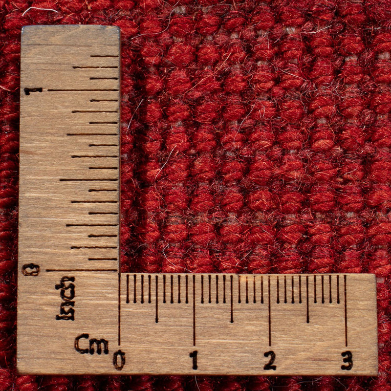 Gabbeh Persisch Teppich 175x235cm - Perserteppich Wollteppich - rot