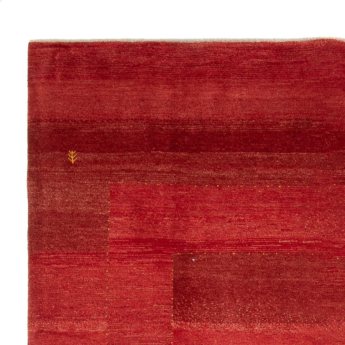 Gabbeh Persisch Teppich 248x362cm - Perserteppich Wollteppich - rot