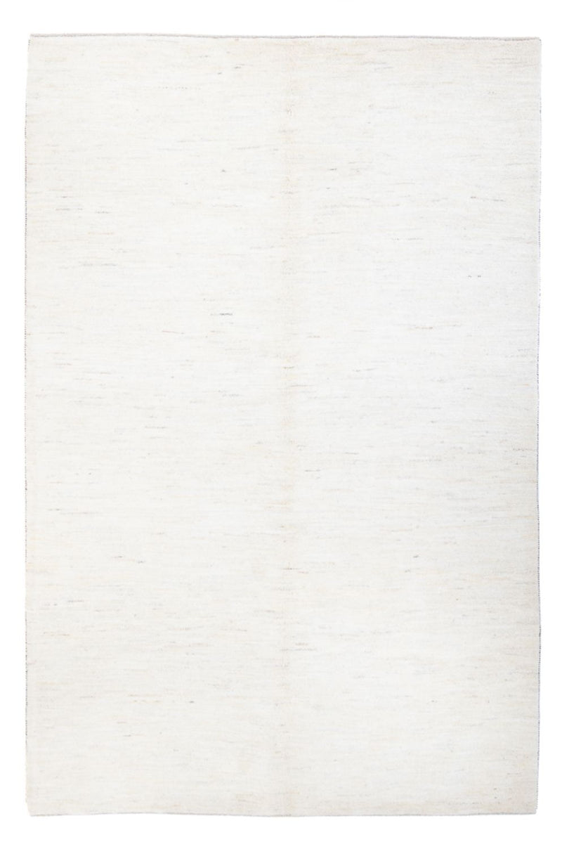 Gabbeh Persisch Teppich 168x248cm - Perserteppich Wollteppich - weiß