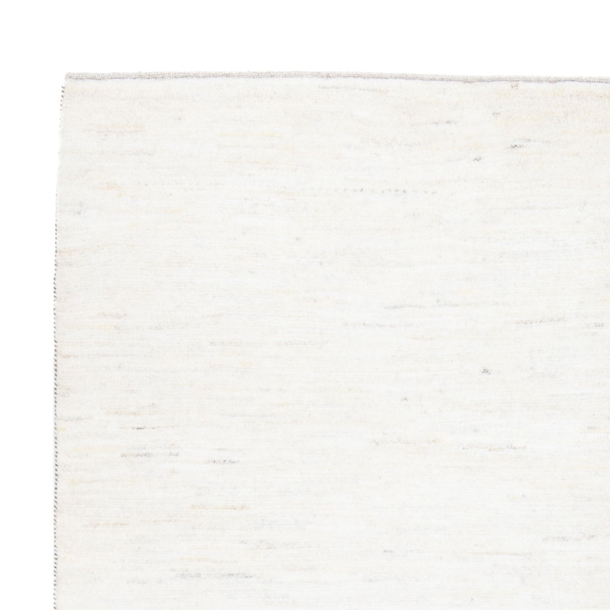 Gabbeh Persisch Teppich 168x248cm - Perserteppich Wollteppich - weiß