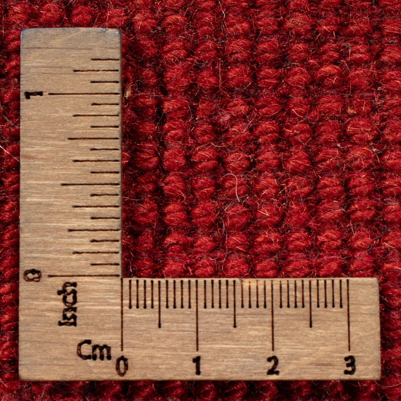 Gabbeh Persisch Teppich 161x228cm - Perserteppich Wollteppich - rot