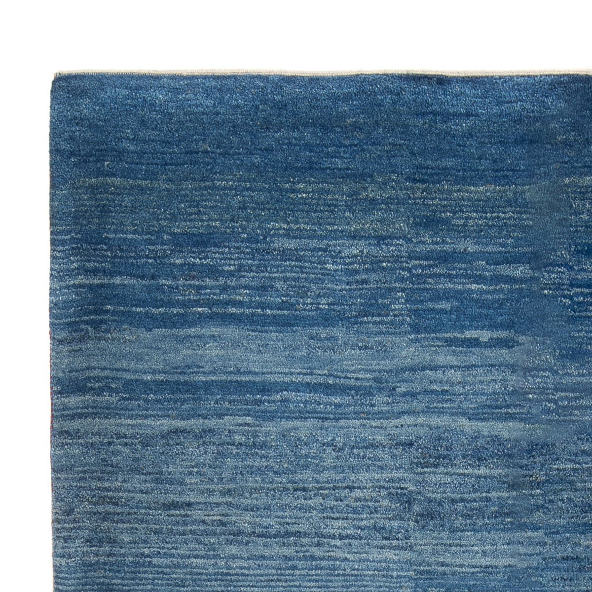 Gabbeh Persisch Teppich 175x242cm - Perserteppich Wollteppich - seeblau