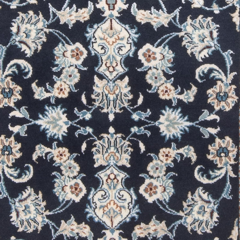 Nain Teppich 79x210cm - Perserteppich - dunkelblau