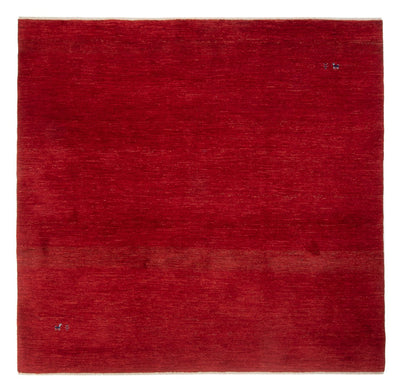 Gabbeh Persisch Teppich 207x216cm - Perserteppich Wollteppich - rot