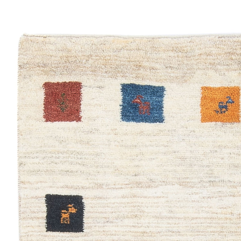 Gabbeh Persisch Teppich 112x182cm - Perserteppich Wollteppich - mehrfarbig