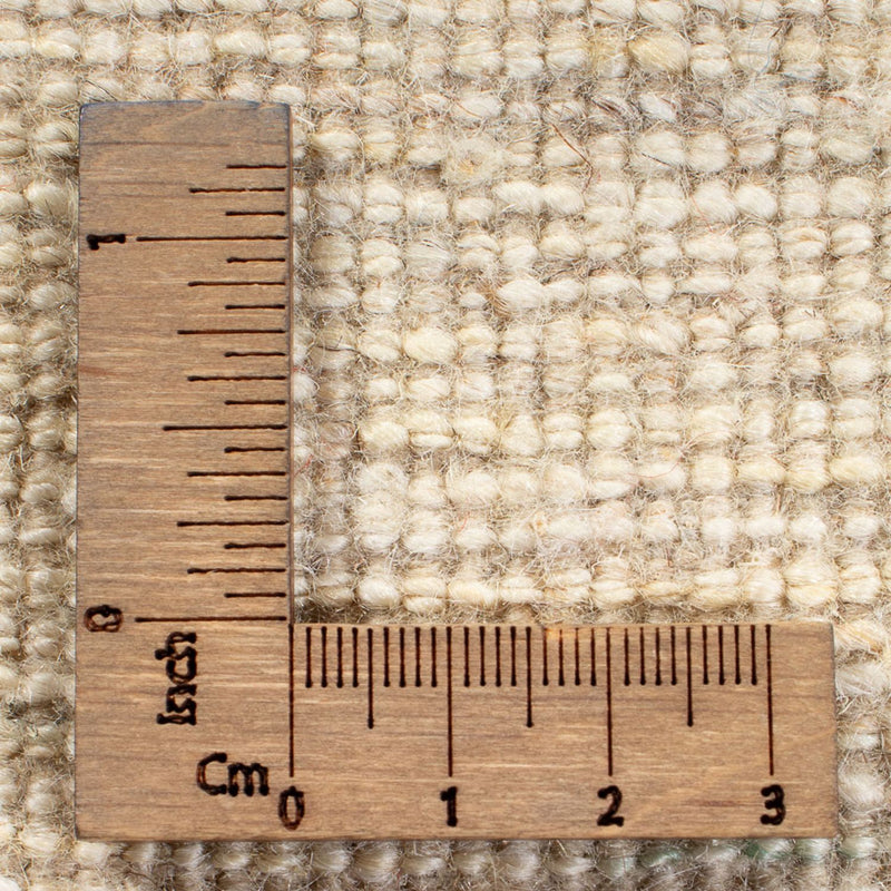 Gabbeh Persisch Teppich 170x228cm - Perserteppich Wollteppich - weiß