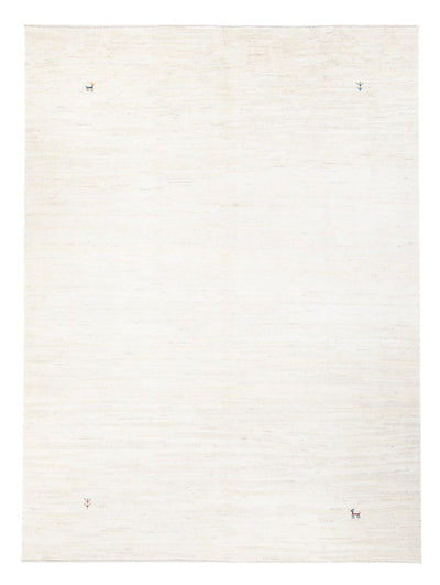 Gabbeh Persisch Teppich 174x232cm - Perserteppich Wollteppich - weiß
