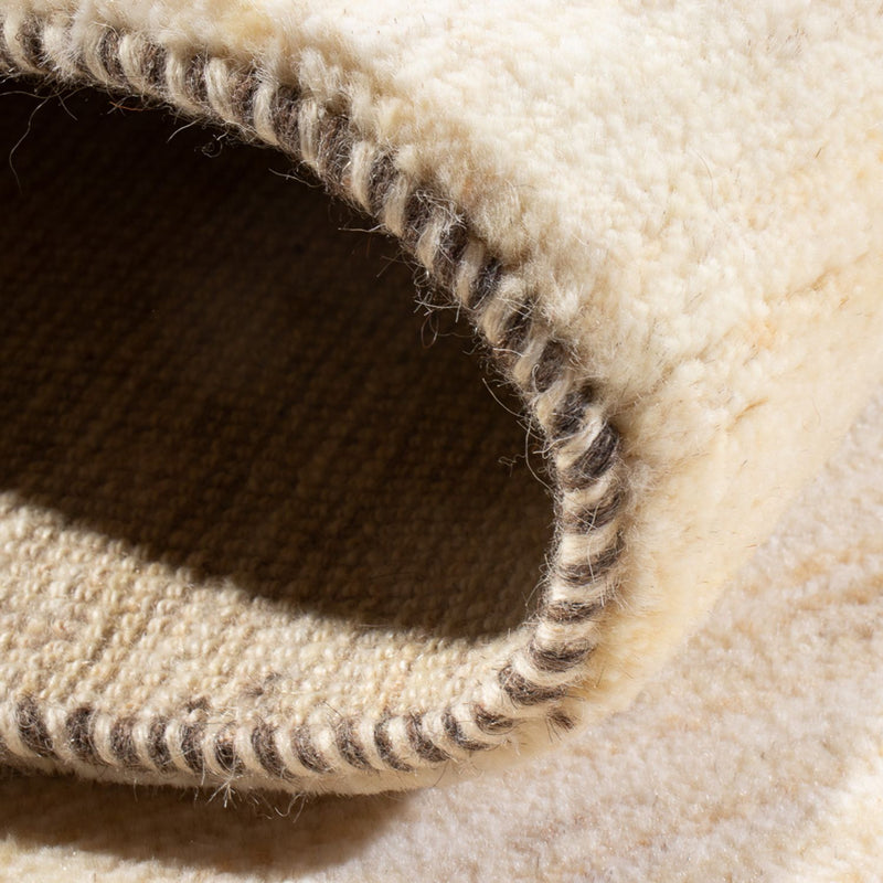 Gabbeh Persisch Teppich 72x146cm - Perserteppich Wollteppich - beige