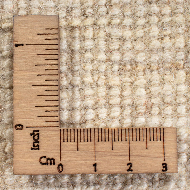 Gabbeh Persisch Teppich 168x241cm - Perserteppich Wollteppich - weiß