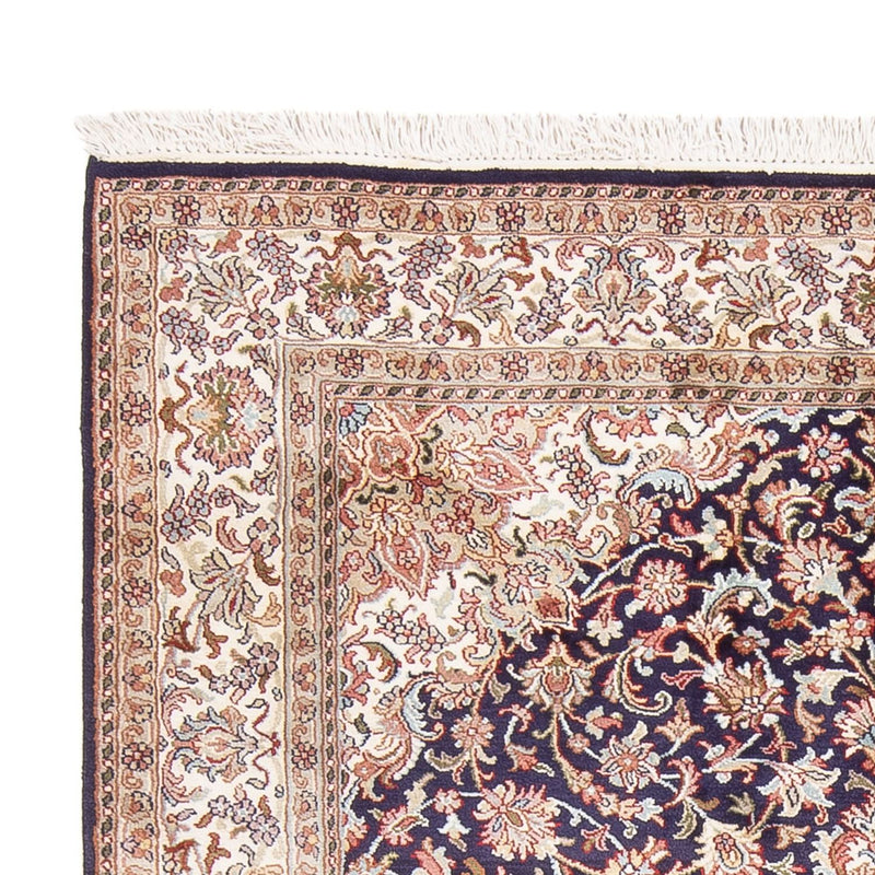 Kaschmir Seide Teppich 123x187cm - Orientteppich - beige