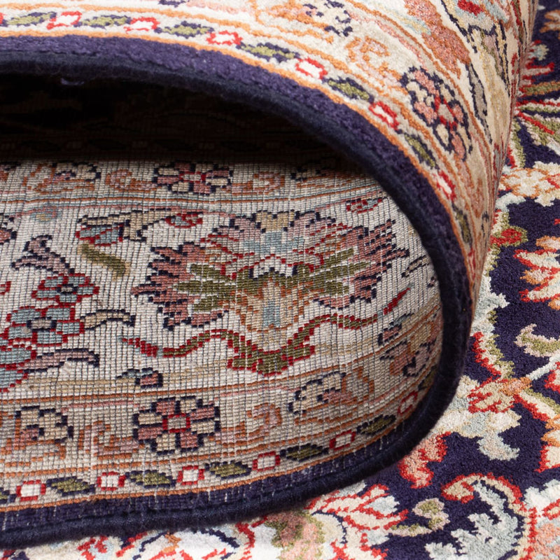 Kaschmir Seide Teppich 123x187cm - Orientteppich - beige