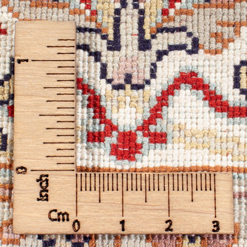 Kaschmir Seide Teppich 123x187cm - Orientteppich - beige