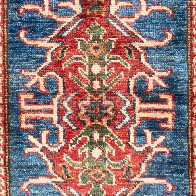Kazak Teppich 59x97cm - Orientteppich - blau