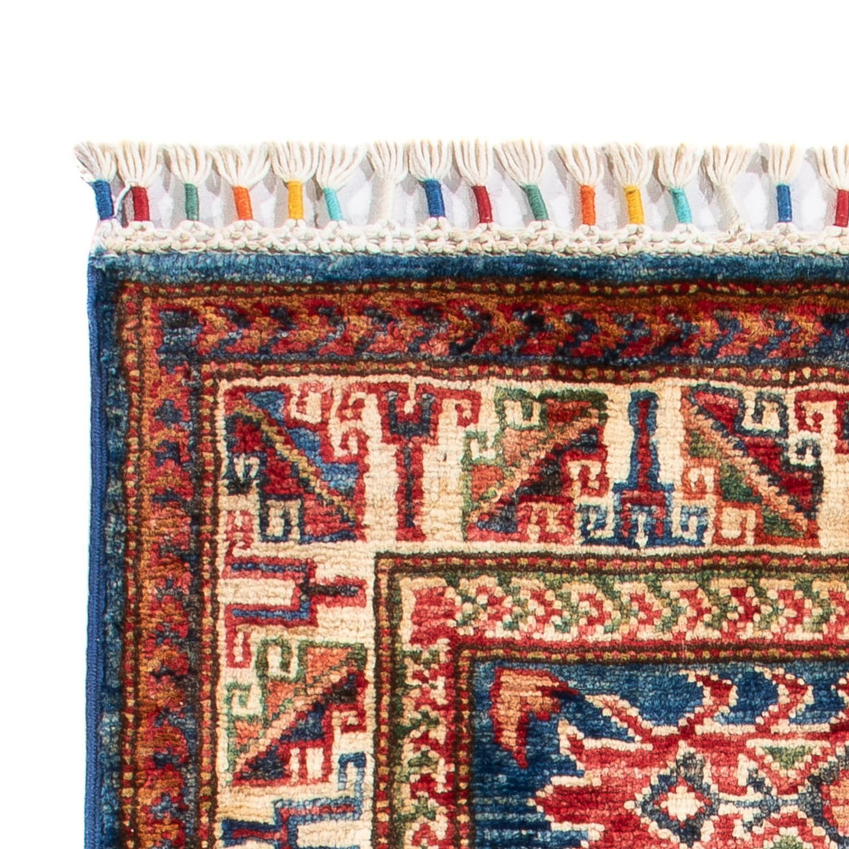Kazak Teppich 59x97cm - Orientteppich - blau