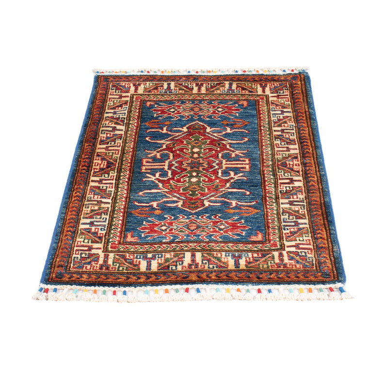 Kazak Teppich 59x97cm - Orientteppich - blau