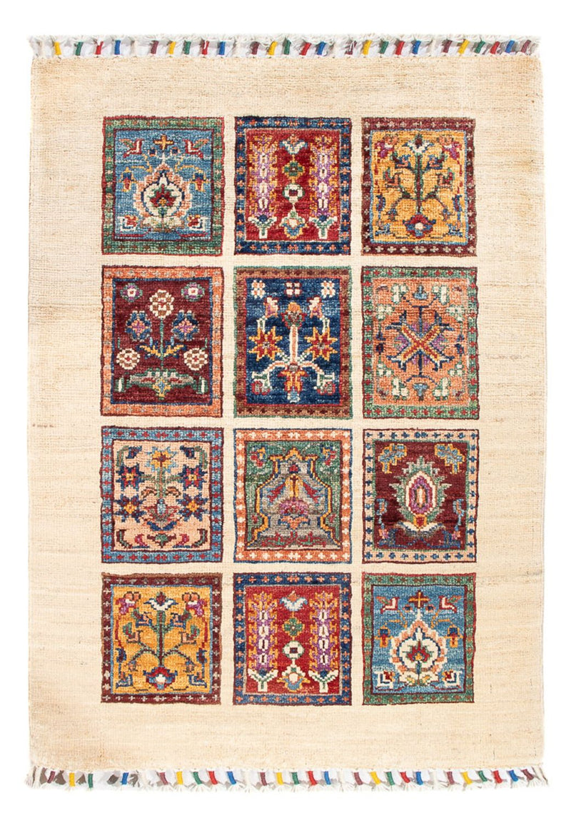 Bachtiari Teppich 58x84cm - Orientteppich - mehrfarbig