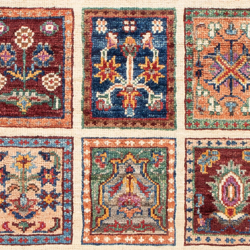 Bachtiari Teppich 58x84cm - Orientteppich - mehrfarbig
