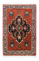Ardebil Teppich 40x54cm - Perserteppich - rost