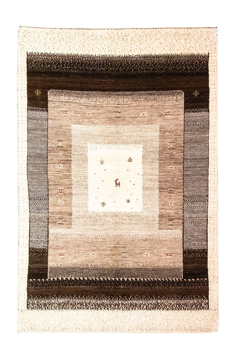 Gabbeh Teppich - Loribaft Perser 162 x 248 cm - beige