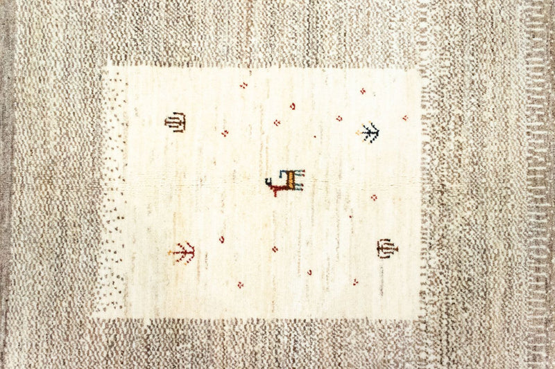 Gabbeh Teppich - Loribaft Perser 162 x 248 cm - beige