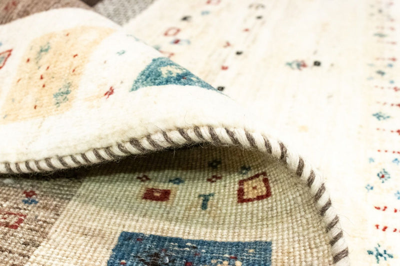 Gabbeh Teppich - Loribaft Perser 170 x 260 cm - beige