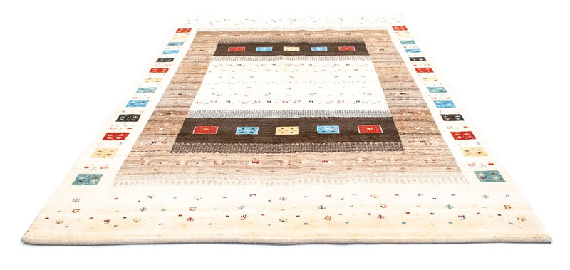 Gabbeh Teppich - Loribaft Perser 170 x 260 cm - beige