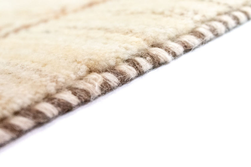 Gabbeh Teppich - Loribaft Perser 195 x 275 cm - beige