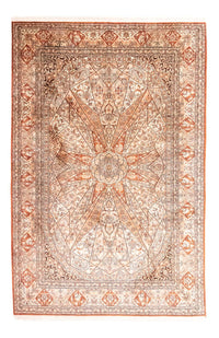 Kaschmir Seide Teppich 185x279cm - Orientteppich - beige – product image