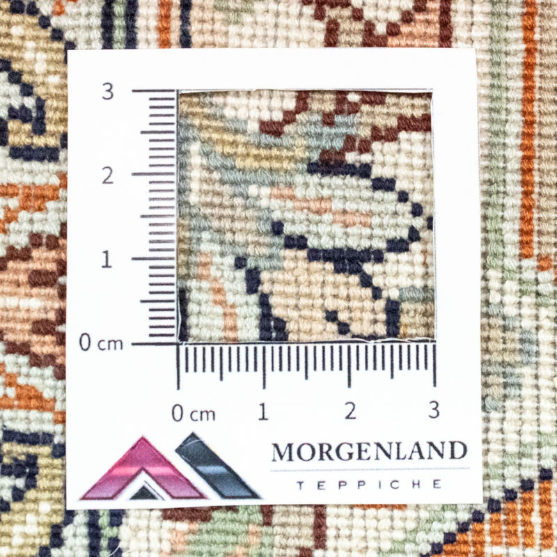 Kaschmir Seide Teppich 185x279cm - Orientteppich - beige