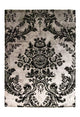 Designer Teppich 172 x 241 cm - schwarz