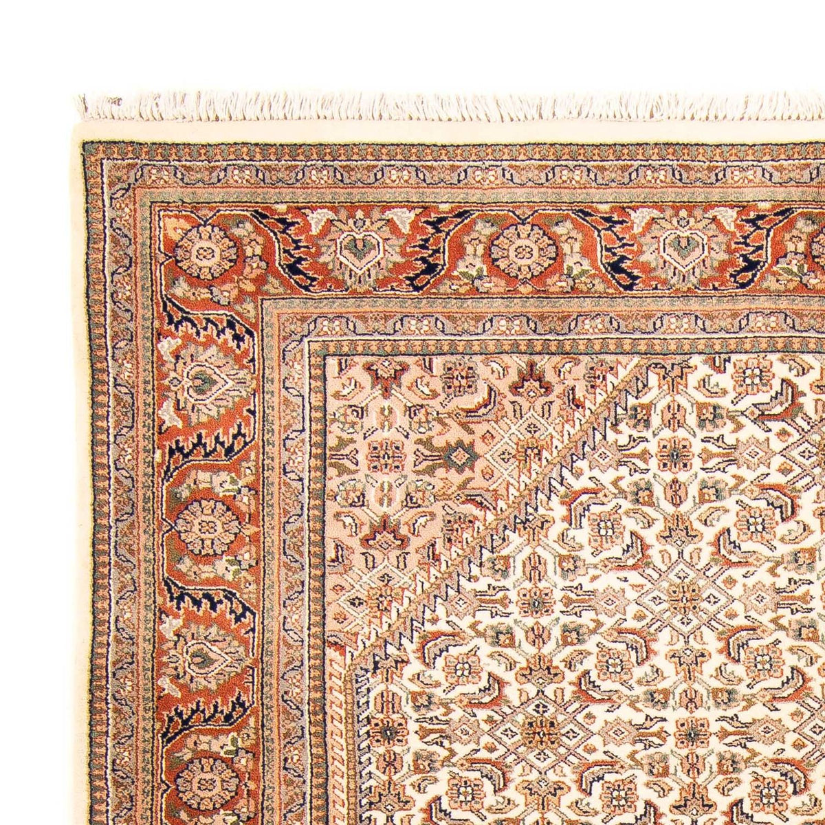 Indo Bidjar Teppich 173x242cm - Orientteppich - beige