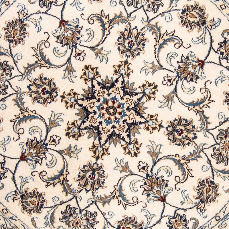 Nain - 12La Teppich 150x150cm - Perserteppich - beige