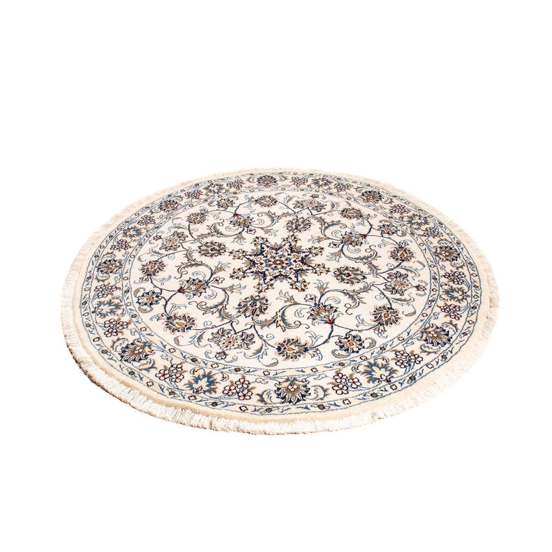Nain - 12La Teppich 150x150cm - Perserteppich - beige
