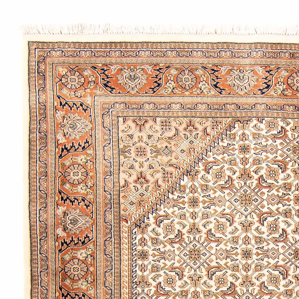 Indo Bidjar Teppich 173x235cm - Orientteppich - beige